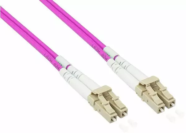 Good Connections OM4 LWL Panzerkabel - Duplex - Stecker LC an LC ...