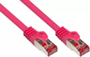 Good Connections 40m Cat6 S/FTP RJ-45 RJ-45 M&auml;nnlich/m&auml;nnlich Cat6 S/FTP (S-STP) Magenta (8060-400M)
