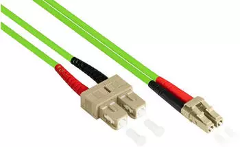 Good Connections LW-815LS5 Glasfaserkabel 15m LSZH OM5 LC SC Grün (LW-815LS5)