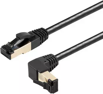 Maxtrack TME TI49-5L Patchkabel Cat.8.1 S/FTP gewinkelt gerade Netzwerk CAT 8 (TI49-5L)