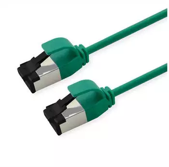 Roline U/FTP Patchkabel Kat.8.1 LSOH slim gruen 0.5m (21.15.3242)