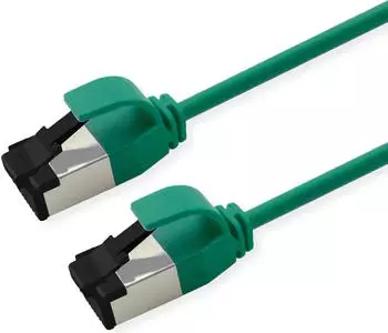 Roline U/FTP Patchkabel Kat.8.1 LSOH slim gruen 0.15m (21.15.3240)