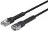 Lanview Network Cable CAT6A U/FTP (LSZH) 5m Black (LV-6AFTP-FLEX-ANG-05B-S)