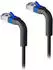 Lanview Network Cable CAT6A U/FTP (LSZH) 5m Black (LV-6AFTP-FLEX-ANG-05B-S)