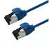 Roline S/FTP Patchkabel Kat.8.1 Slim PoE blau 0,5m (21.15.3440)