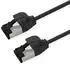 Roline S/FTP Patchkabel Kat.8.1 Slim PoE schwarz 2m (21.15.3452)