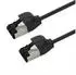 Roline S/FTP Patchkabel Kat.8.1 Slim PoE schwarz 2m (21.15.3452)