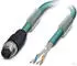 Phoenix Contact SAC-4P-M12M Sensor-/Aktor-Anschlussleitung 4-polig PUR 10m (1569414)