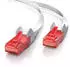 CSL Cat 6 Flachband LAN Kabel UTP Schimung Gigabit 1000 Mbit/s Patchkabel Flachkabel - 15m (301138)