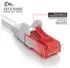 CSL Cat 6 Flachband LAN Kabel UTP Schimung Gigabit 1000 Mbit/s Patchkabel Flachkabel - 15m (301138)