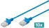 Digitus CAT 6 U-UTP Slim Patchkabel 1 m Blau 10 Stück (CAT6 1 m) (DK-1618-010S-B-10)