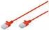 Digitus CAT 6 U-UTP Slim Patchkabel 5 m Rot (CAT6 5 m) (DK-1618-050S-R)
