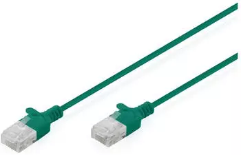 Digitus CAT 6 U-UTP Slim Patchkabel 0,5 m Gr&uuml;n (CAT6 0.50 m) (DK-1618-005S-G)