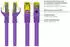 Good Connections RJ45 Patchkabel mitCat.7 Rastnasenschutz (RNS) S/FTP PiMF 600MHz OFC violett 50m (8070R-500V)