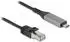 DeLock USB LAN Kabel Typ-C zu RJ45 Gigabit Ethernet Kabel Digital/Daten (60760)