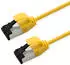 Roline S/FTP Patchkabel Kat.8.1 Slim PoE gelb 3m (21.15.3423)
