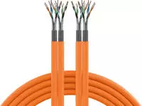 Draka INFRALAN Cat.7 1000 AWG23 S/FTP 2x4P CPR Cca orange 100m (99988DX.100-CPR)