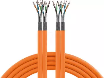 Draka 99988DX100 INFRALAN Cat.7 Verlegekabel S/FTP 2x4P 100 m
