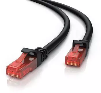 CSL Cat 6 Gigabit Ethernet LAN Kabel UTP Gigabit 1000 Mbit/s Patchkabel - 20m (300599)