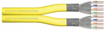 Digitus Verlegekabel Cat7a S/FTP duplex 500m gelb AWG22/1 (DK-1744-A-VH-D-5)