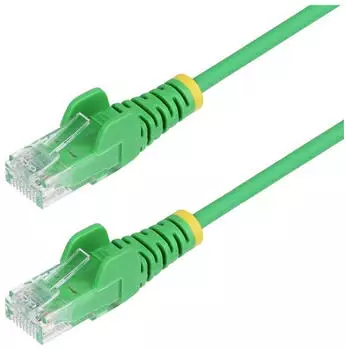 StarTech 25CM GREEN SLIM CAT6 CABLE SNAGLESS RJ45 UTP PATCH CABLE (N6PAT25CMGNS)