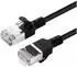MicroConnect CAT6A U-FTP Slim LSZH Network Cable Black Kabel Netzwerk (V-FTP6A0015S-SLIM)
