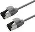 Roline S/FTP Patchkabel Kat.8.1 Slim PoE grau 0,3m (21.15.3406)