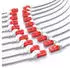 CSL 20x Cat 6 Gigabit Ethernet LAN Kabel UTP Gigabit 1000 Mbit/s Patchkabel 0,5m (301320)