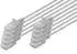 Digitus CAT 6 U-UTP Slim Patchkabel 2 m Grau 10 Stück (CAT6 2 m) (DK-1618-020S-10)