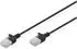 Digitus CAT 6 U-UTP Slim Patchkabel 0,5 m Schwarz (CAT6 0.50 m) (DK-1618-005S-BL)