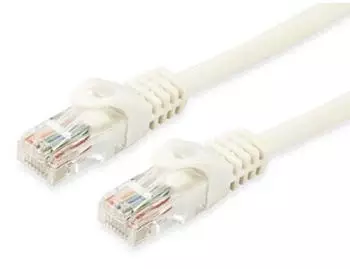 Equip 60300107201 Patchkabel Cat.6A U/UTP 0.5m wei&szlig; (60300107201)