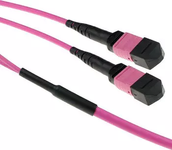 ACT 100m Multimode 50/125 OM4(OM3) polarity A fiber trunk cable with 2 MTP/MPO 50/125 OM4 (DC5216)