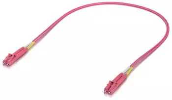 Ubiquiti Indoor OM4 multi-mode fiber UPC connectors. 0.5M 50 pack (UACC-OFC-M2-LULU-0.5M-50)