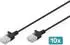 Digitus CAT 6 U-UTP Slim Patchkabel 1 m Schwarz 10 Stück (CAT6 1 m) (DK-1618-010S-BL-10)
