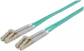 Intellinet Glasfaser LWL Anschlusskabel [1x LC-Stecker 1x LC-Stecker] 50/125&micro; Multimode OM3 5 m (750080)