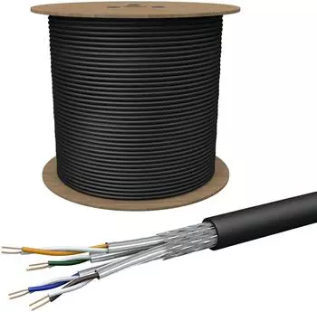 Draka 500m UC900 SS23 Cat.7 S/FTP 4P PE Datenleitung Au&szlig;enbereich (UC900 SS23 C7 S)