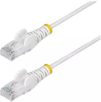 StarTech 25CM WHITE SLIM CAT6 CABLE SNAGLESS RJ45 UTP PATCH CABLE (N6PAT25CMWHS)