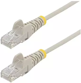 StarTech 25CM GRAY SLIM CAT6 CABLE SNAGLESS RJ45 UTP PATCH CABLE (N6PAT25CMGRS)
