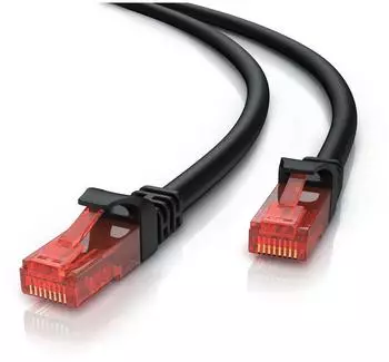 CSL Cat 6 Gigabit Ethernet LAN Kabel UTP Gigabit 1000 Mbit/s Patchkabel - 30m (300794)