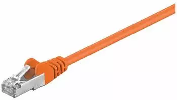 Goobay CAT 5e Patchkabel F/UTP Orange 1 m (F/UTP CAT5e 1 m) (4040849934575)