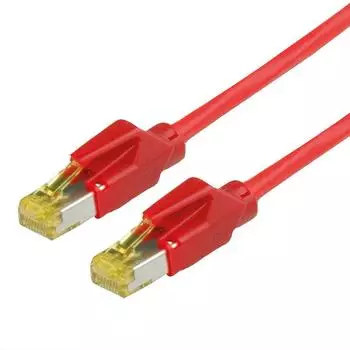 Draka UC900 / HIROSE TM31 1 m Cat6a RJ-45 RJ-45 Rot (21.05.9511)