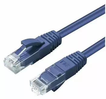 MicroConnect RJ-45 (M) zu RJ-45 (M) 10m UTP CAT 6 Blau (UTP610B)