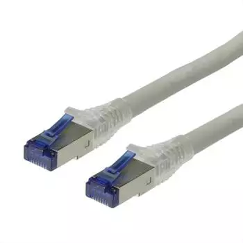 Roline S/FTP-(PiMF-)Patchkabel Kat.6a Massivdraht grau 50m (21.15.0872)