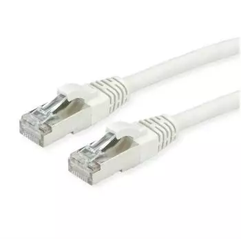 Roline Patch-Kabel RJ-45 (M) bis RJ-45 (M) 1m SFTP PiMF CAT 6a geformt Grau (21.15.0851)