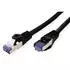 Roline Patch-Kabel RJ-45 (M) bis RJ-45 (M) 3m SFTP CAT 6a Schwarz (21.15.2853)