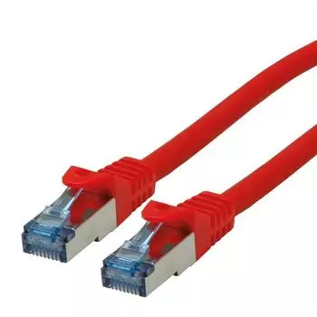 Roline Patch-Kabel RJ-45 (M) bis RJ-45 (M) 7.5m SFTP CAT 6a Rot (21.15.2816)