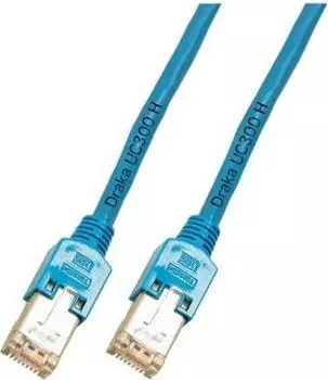 EFB-Elektronik RJ45 Patchkabel Cat.5e F/UTP LSZH Draka UC300 TM11 blau 7,5m (K8074.7,5)