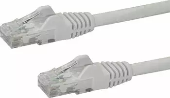 StarTech Gigabit Snagless RJ45 UTP Cat6 Patch-Kabel RJ-45 (M) RJ-45 (M) 3,0m weiß (N6PATC3MWH)