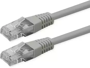 Roline Patchkabel Cat.6 (Class E) UTP PoE grau 2m (21.51.0932)