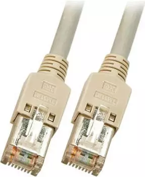 EFB-Elektronik RJ45 Patchkabel Cat.5e S/UTP PVC D&auml;twyler 5502 TM11 grau 10m (K8701.10)